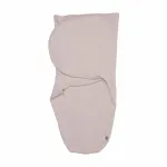 Lodger Bundler Solid Cotton Baby Swaddle, Powder
