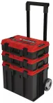 T&ouml;&ouml;riistakohver Einhell E-Case Tower Must Punane Pol&uuml;prop&uuml;leen Kuumuskindel Pritsmekindel