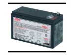 APC aku asenduskassett APCRBC106 (OEM), suletud pliiaku (VRLA), 1 tk, must, RoHS, 2,5 kg, 102 mm