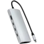 Satechi ST-P8KES USB-C multiport-adapter 8K ja Ethernetiga V3, h&otilde;bedane