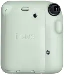 Kiirkaamera Fujifilm Instax Mini 12 Roheline &mdash; pilt 86x54 mm, film 62x46 mm, 60 mm ekvivalentne fookuskaugus