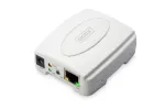 DIGITUS USB prindiserver, 1 pordiga 1x RJ45, 1x USB A, USB 2.0 K&otilde;igile levinud operatsioonis&uuml;steemidele