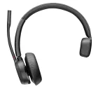 HP Poly Voyager 4310 USB-C peakkomplekt + BT700 dongle, juhtmevaba, kontor/k&otilde;nekeskus, 20&ndash;20000 Hz, 122 g, peakomplekt, must