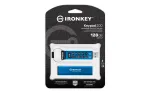 Kingston Technology IronKey 128GB Keypad 200, FIPS 140-3 Level 3, AES-256 riistvaralise kr&uuml;ptimisega