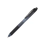 Pentel Energel X - &uuml;mbert&otilde;stetav geelpliiats - Must - Must - L&auml;bipaistev - Plastik - kumm - kumm - M&otilde;lemak&auml;eline