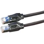DTWYLER paigalduskaabel Cat.6 Class E S/FTP CU 7702 painduv LSOH Hirose TM21 must 5m