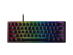 Razer Huntsman Mini 60% m&auml;nguklaviatuur Opto-Mechanical Purple Switch RGB LED valgus NORD juhtmega
