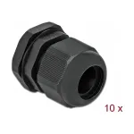 Kaablitihend DeLOCK 60220 Must Plastik 10 tk