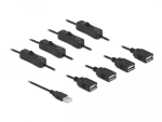 USB Type-A-pistik -> 4 &times; USB Type-A-pesa, l&uuml;litiga, 1 m, DeLOCK 86805