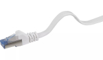 Renkforce 1383283 RJ45 v&otilde;rgu &uuml;henduskaabel, Cat6a U/FTP, 10 m, hall, v&auml;ga painduv, klambrikaitsega, leegiaeglustav