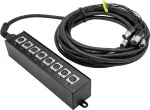 Stagebox Omnitronic MUS-810 10 m, 8-kanaliline lavamadu, tasakaalustatud heli&uuml;hendused