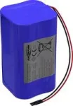 Ansmann 2S2P akupakk 4x 18650 kaabel Li-Ion 7,2 V 6700 mAh (2447-3049-40)