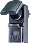 Basetech BT-2106308 pistikupesa taimer-l&uuml;liti digitaalne n&auml;dalaprogramm 1800 W IP44 p&ouml;&ouml;rdloendusfunktsioon, juhufunktsioon