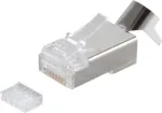 Modulaarne pistik ShiverPeaks 72062-R 8-kontaktiline modulaarne pistik andme- ja signaalikaabelduseks