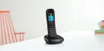 Motorola CD4001 DECT-telefon helistaja ID-ga Must