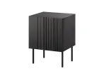 &Ouml;&ouml;kapikomplekt 2 tk Cama Meble ISLA 44,5&times;40&times;59 cm must matt MDF/puitlaastplaat