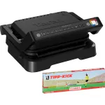 Tefal OptiGrill 4in1 GC7748 kontaktgrill, must