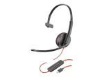 Poly Blackwire C3210 USB-C &uuml;he k&otilde;rvaklapi klapiga peakomplekt (209748-22)