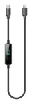 4smarts ScreenCord 240W USB-C to USB-C kaabel 1,2 m must