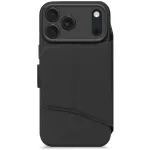 Decoded Textured Silicone Detachable Wallet for iPhone 17 Pro with MagSafe - Phantom Black
