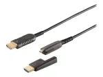 ShiverPeaks S-Impuls HDMI-kaabel 1,5 m - HDMI isane mikro-HDMI isane - 4K @30Hz - must