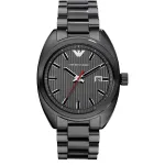Armani AR5910 Meeste Kvartskronograafkell 44mm Must Ioonkattega Roostevaba Teras