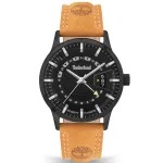Timberland meeste k&auml;ekell TDWGB2201504 Henniker II 42mm sinine sihverplaat pruun nahkrihm kvarts