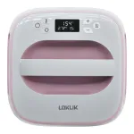 LOKLIK Easy Heat Press, roosa