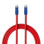 Newell USB-C to USB-C kaabel 100W 2m Silikoon Punane-Tumesinine