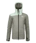 Ortovox Swisswool Zinal Jacket naistele - Green Sage, suurus M