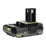 Ryobi RB18L25, aku, liitiumioon (Li-Ion), 2.5 Ah, 18 V, must, roheline, 1 tk