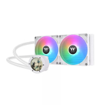 Thermaltake TH280 V2 Ultra ARGB Sync Snow Edition k&otilde;ik-&uuml;hes vedelikjahutusega protsessori jahuti, 3,02 mmH2O, valge