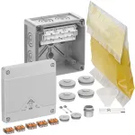 SPELSBERG Abox Pro XT SL-6&sup2; harukarp, IP68, max juht 6 mm&sup2;, 5-pooluseline, hall 40646001