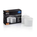 Braun PureAqua BRSC006 veefilter kohvimasinatele, 2 tk, valge