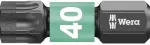 Wera Impaktor Torx T40 1/4 tolline kuuskant kruvikeeraja otsik 25mm teemantkattega 05057627001