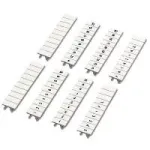 Phoenix Contact ZB 5,2 mm valge Zack m&auml;rgistusriba, 10 riba 10 m&auml;rgisega, j&auml;rjestikused numbrid 1-10, snap-on 0808749:0021