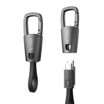 Tech-Protect Ultraboost DNA USB-C / USB-C kaabel v&otilde;tmehoidjaga PD 60W / 3A, 17 cm, raudhall