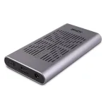 Lindy USB 3.2 Gen 2x2 kahe M.2 NVMe SSD-korpuse kloonimisfunktsiooniga