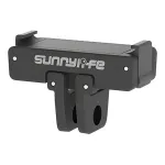 Magnetiline kiirkinnitusadapter Sunnylife DJI Action 2/3/4 jaoks &mdash; 1/4-tolline kinnitus
