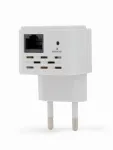 V&otilde;rgurepiiter Gembird WNP-RP300-03, 300 Mb/s, 2,4 GHz, 3 dBi sisemine antenn, 1x RJ-45