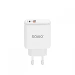 SAVIO LA-06 USB Type A & Type C Quick Charge Power Delivery 3.0 siseruumides