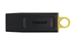 Kingston Technology DataTraveler Exodia USB-m&auml;lupulk 128 GB, USB-A 3.2 Gen 1, korgi ja v&otilde;tmer&otilde;ngaga, must/kollane