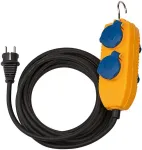Pikendusjuhe Brennenstuhl 1169200010 5m 4 vahelduvvoolupistikut siseruumidesse Kollane