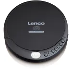 LENCO CD-200 kaasaskantav CD-m&auml;ngija/Discman, must