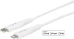 Lightning kaabel eSTUFF ES602021 0.5m USB C Valge
