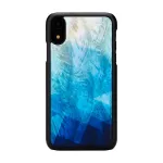 Nutitelefoni &uuml;mbris iKins iPhone XR-ile &mdash; sinise j&auml;rve v&auml;rvi v&auml;limine, must sisemine