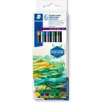 Staedtler Design Journey Around the World Aasia 3001 C6-5 kahepoolsed viltpliiatsid, 6 tk