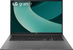 S&uuml;learvuti LG Gram 17ZB90TL Copilot+ &mdash; 17 tolli 2.5K (2560x1600), Intel Core Ultra 7 256V, 16 GB LPDDR5x, 1 TB SSD, Wi‑Fi 7, Windows 11 Pro, hall