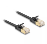 V&otilde;rgukaabel DeLOCK RJ45 Cat.6A pistik-pistik U/FTP 5 m must