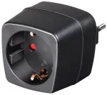 Toiteadapter/pistikupesade adapter Brennenstuhl 1508470 &mdash; siseruumides, 250 V sisend, 10 A, must